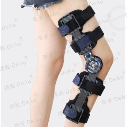 DA334-7 护膝(带锁定，碳纤)